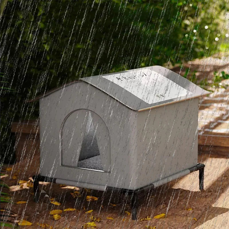 Stray Cat Dog House Waterproof Outdoor Winter Warm Pet Cave Sleeping Beds Home Foldable Washable for Small Dog Puppy Supplies